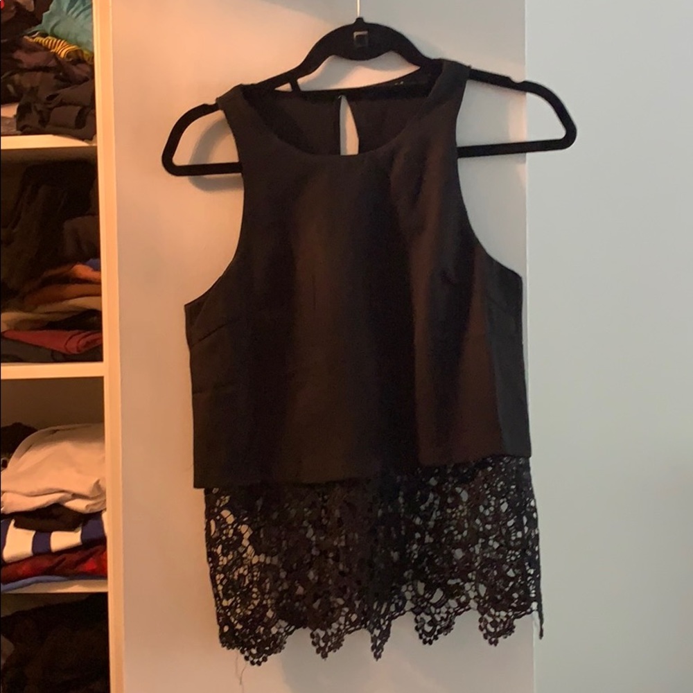 Lace tank